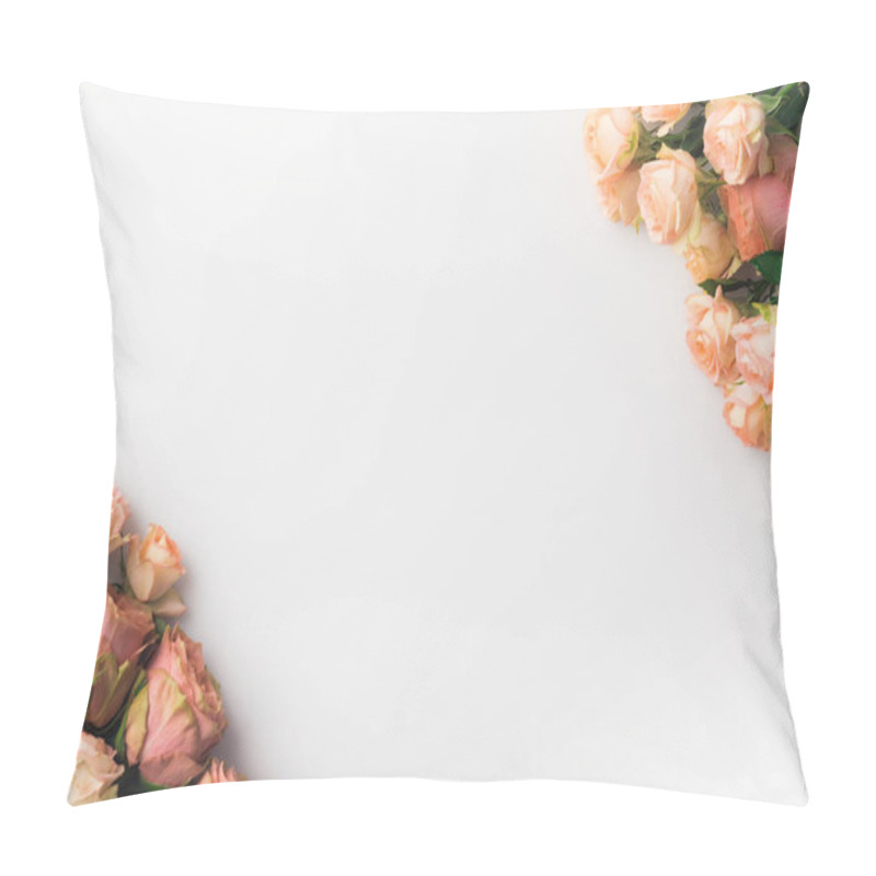 Personality  Pink Rose Flowers Pillow Covers