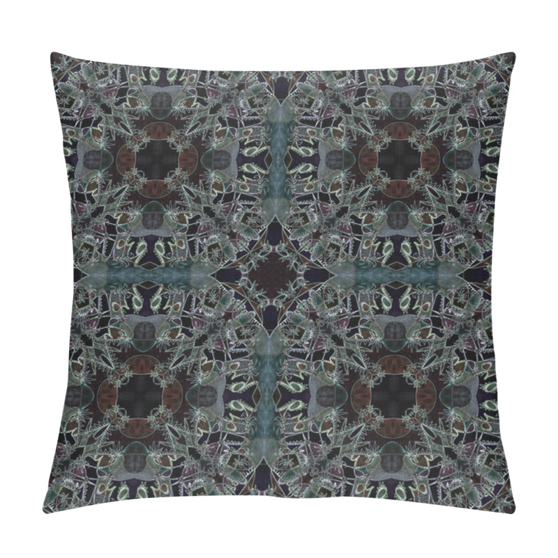 Personality  Seamless Abstract Geometric Flower Pattern Pillow Covers