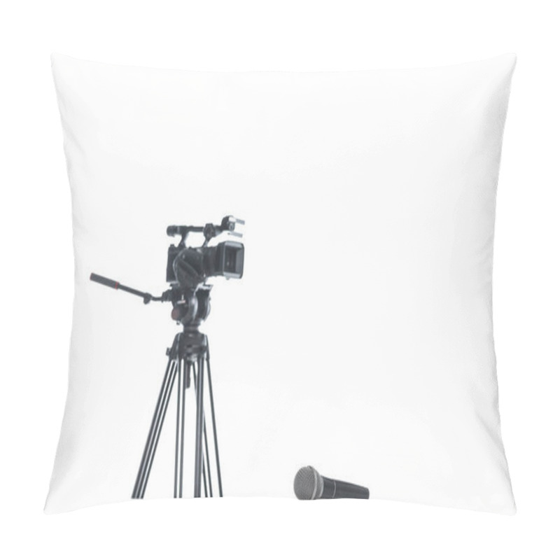 Personality  TV Camera And Microphone Pillow Covers