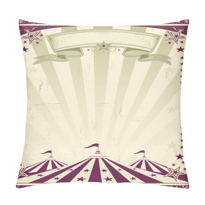 Personality  Circus Retro Style Pillow Covers