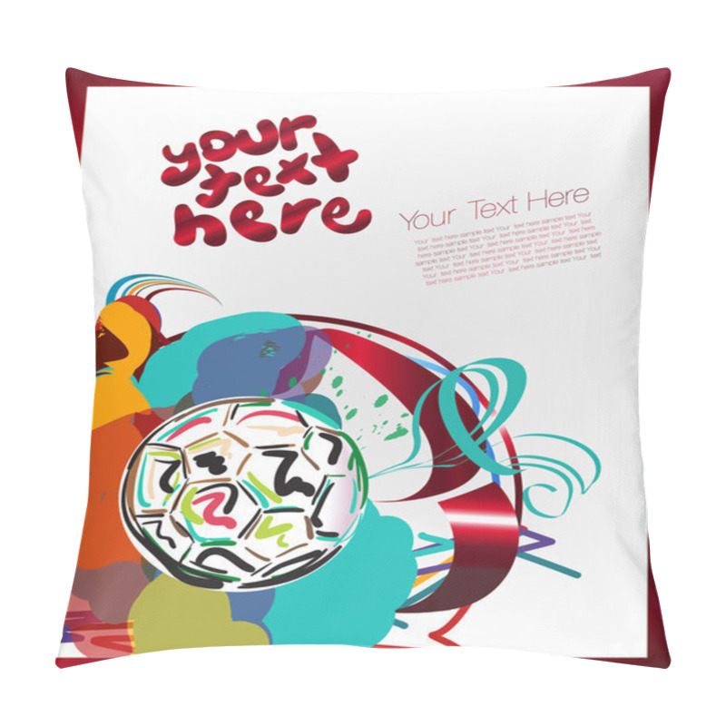 Personality  World Football Championship Pillow Covers