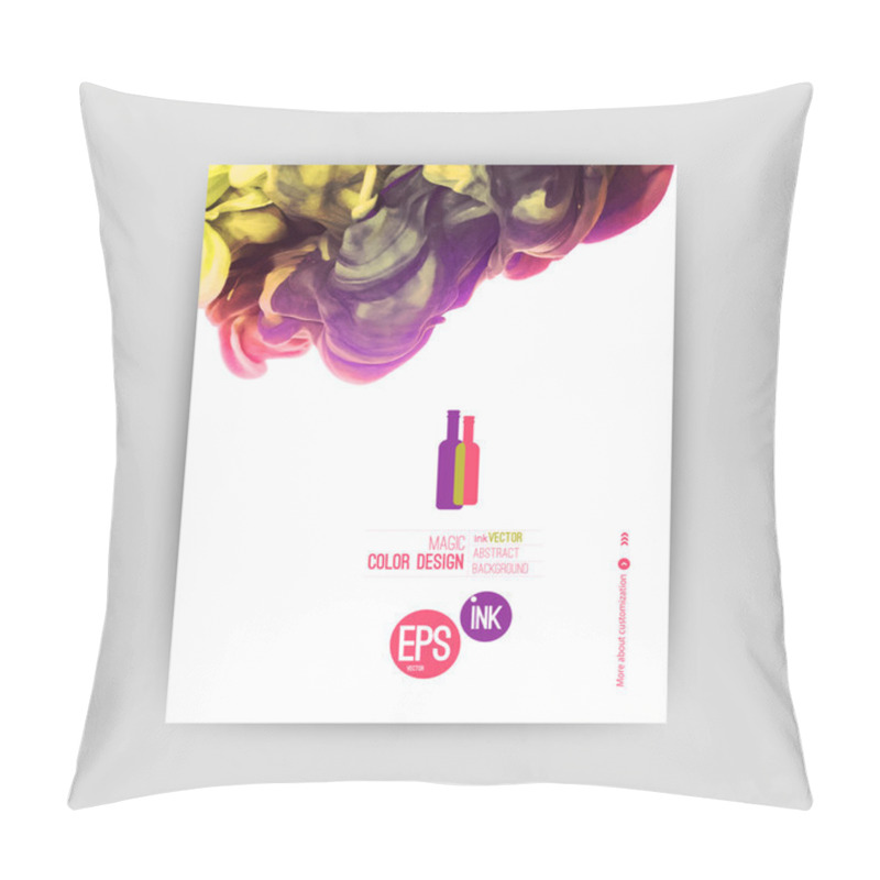 Personality  Vector Abstract Cloud. Pillow Covers