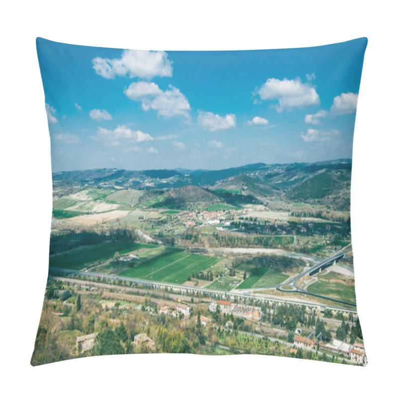 Personality  Hills And Buildings Pillow Covers