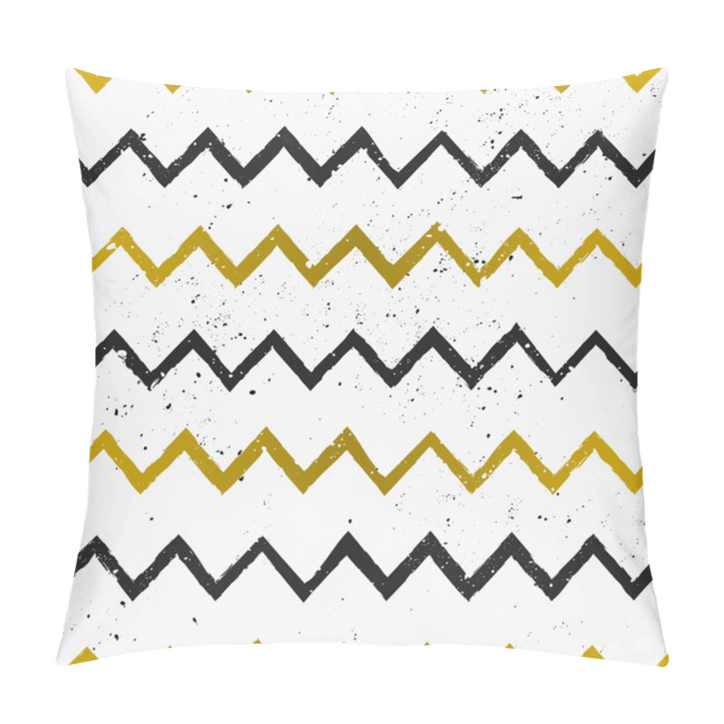 Personality  Hand Drawn Chevron Seamless Pattern Pillow Covers