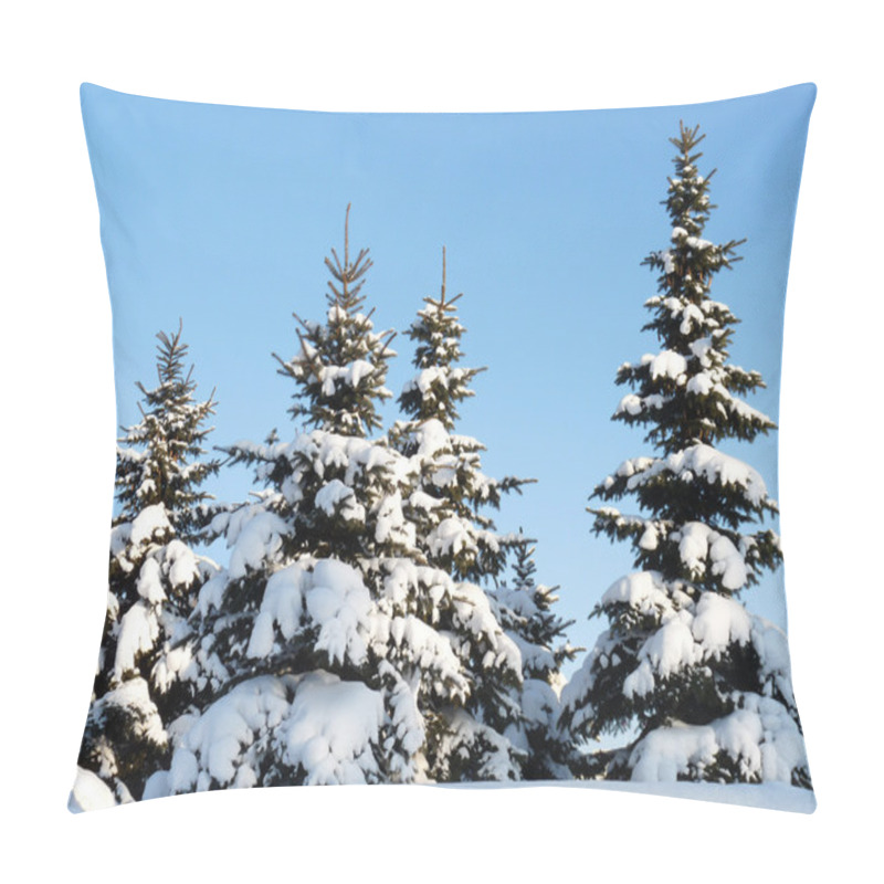 Personality  Winter Fir-trees Pillow Covers