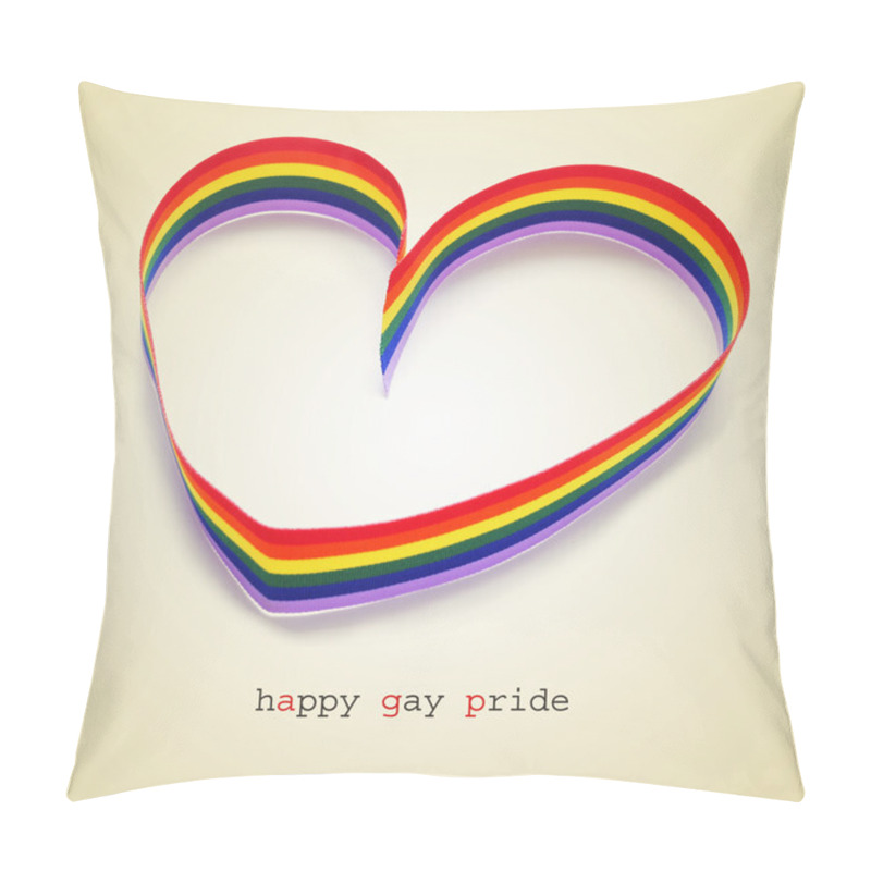 Personality  Happy Gay Pride Pillow Covers