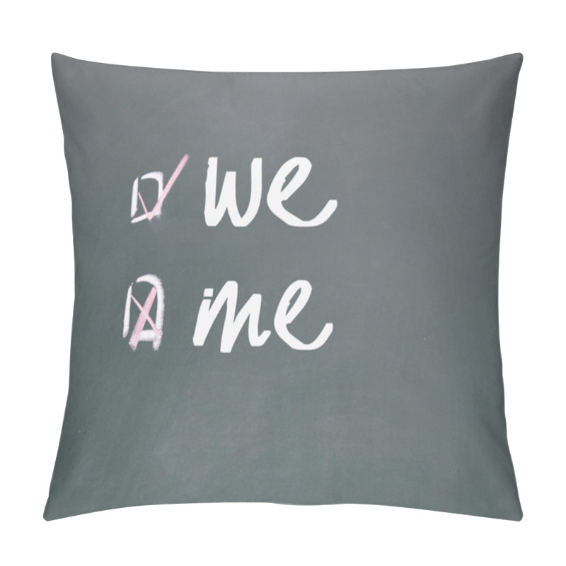 Personality  We Or Me Choice  Pillow Covers