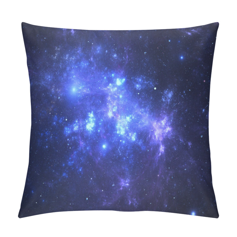 Personality  Dark Deep Space Starfield Pillow Covers