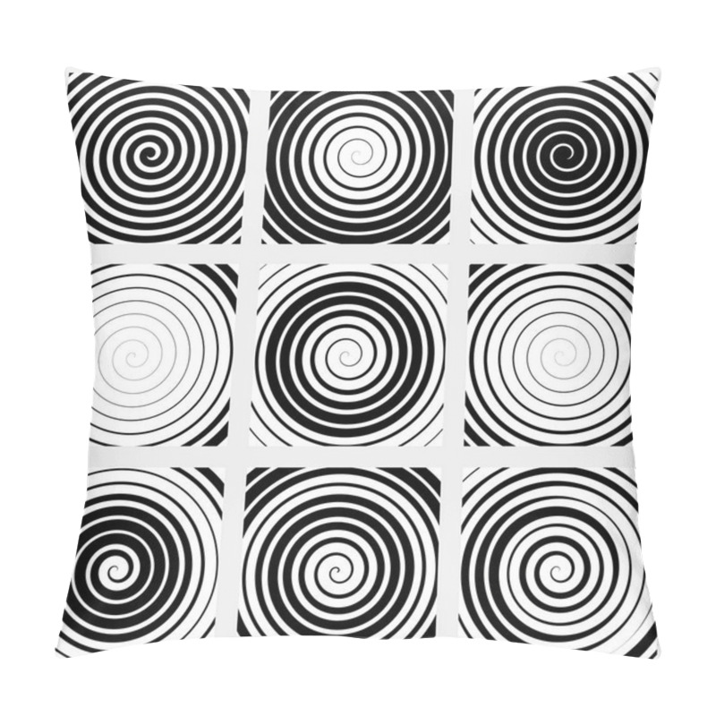 Personality  Radial Patterns Set Pillow Covers