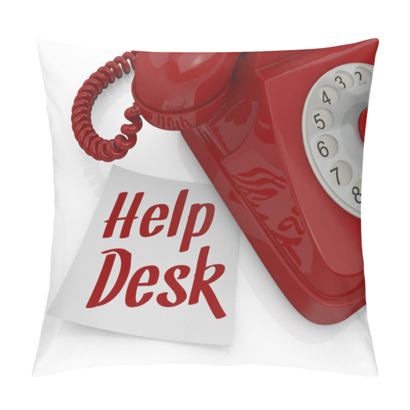 Personality  Help Desk Pillow Covers