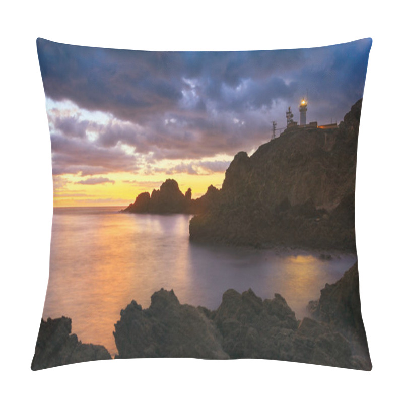 Personality  Sunset On The Coast Of The Natural Park Of Cabo De Gata Pillow Covers