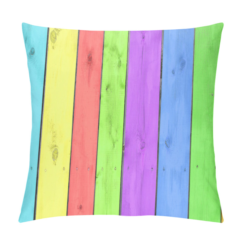 Personality  Colourful Fence Pillow Covers