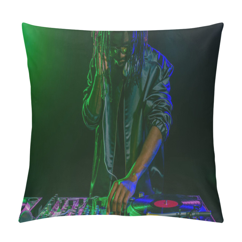 Personality  Professional DJ In With Sound Mixer Pillow Covers