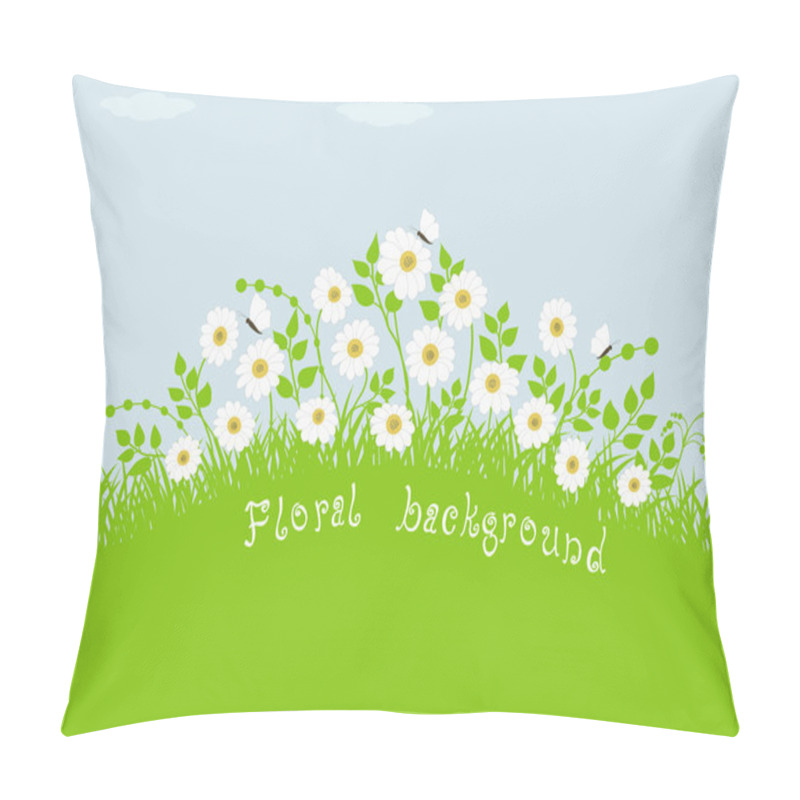 Personality  Floral Background Pillow Covers