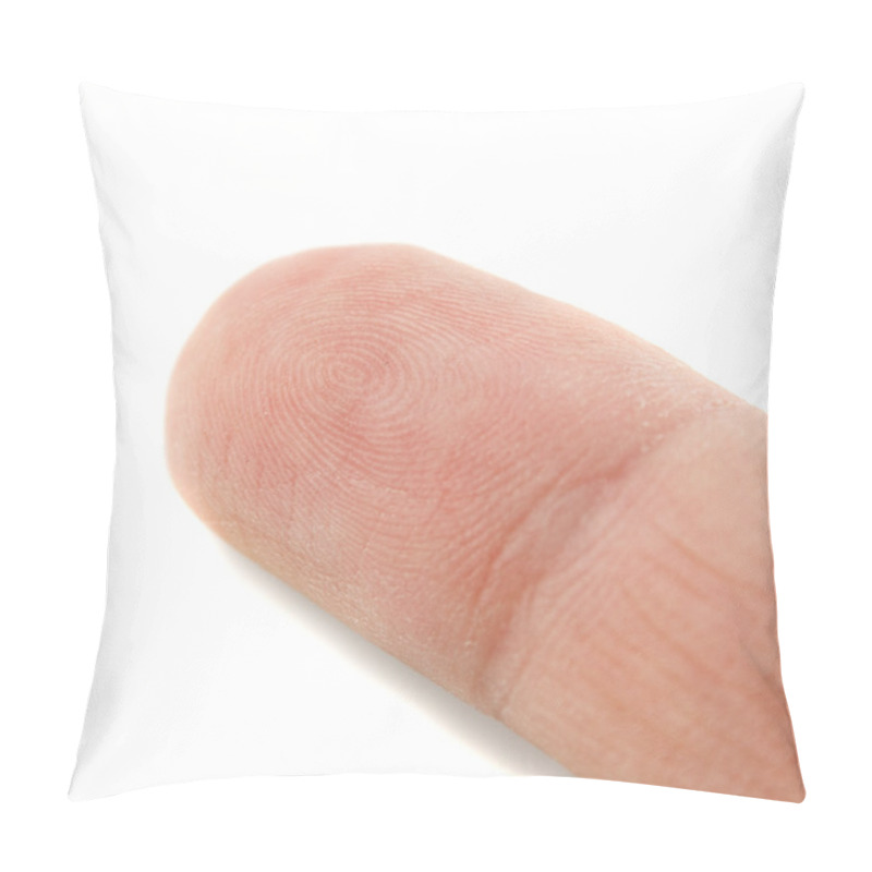 Personality  Fingertip On White Pillow Covers