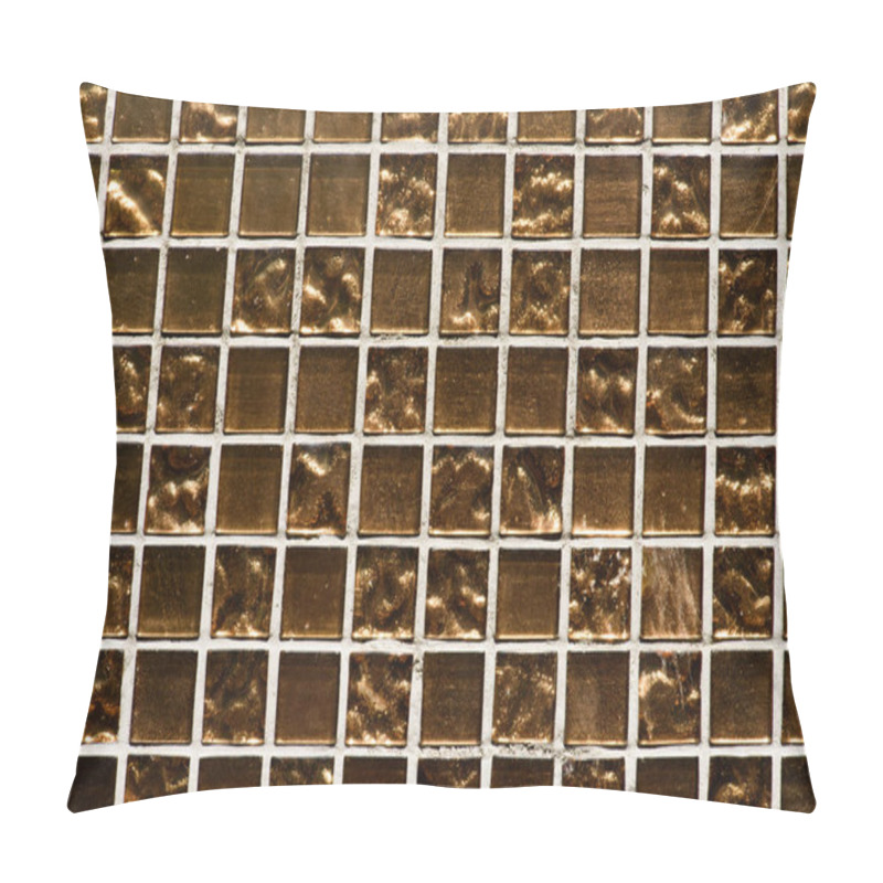 Personality  Full Frame Image Of Ceramic Tile Wall Background Pillow Covers