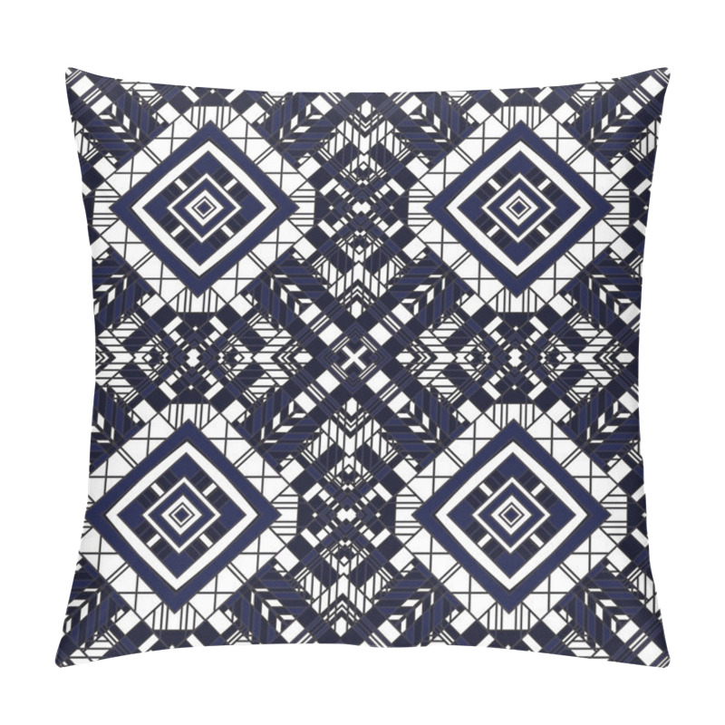 Personality  Funky Abstract Geometric Seamless Pattern Pillow Covers