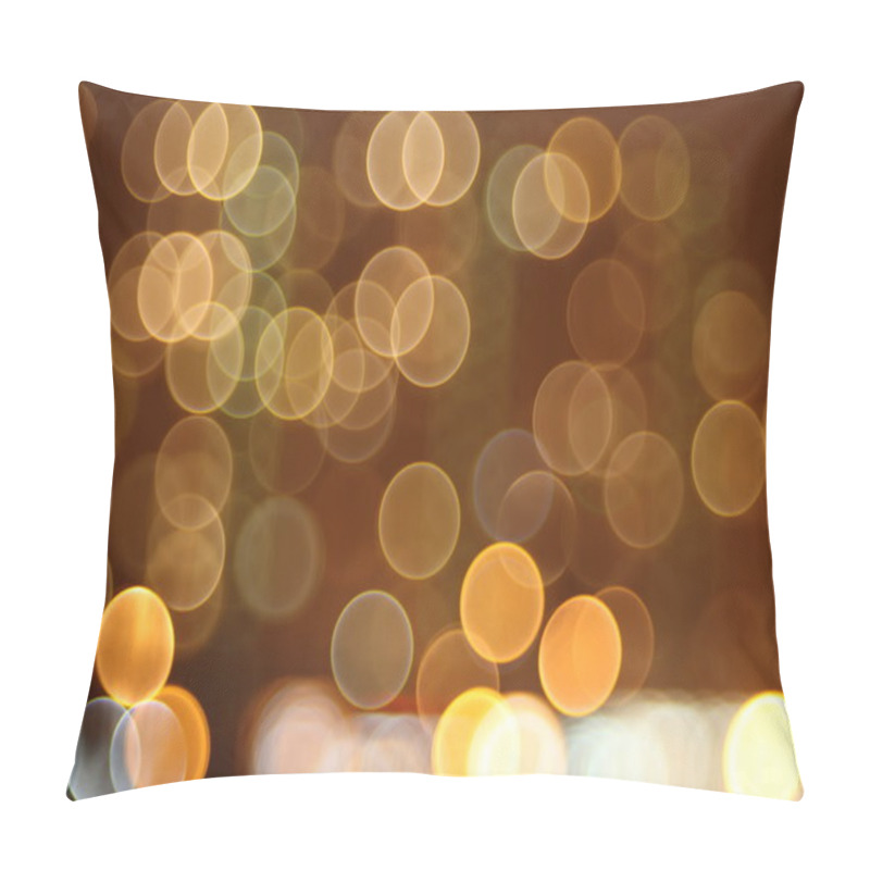 Personality  Abstract Lights, Flash Circle, Night City Pillow Covers