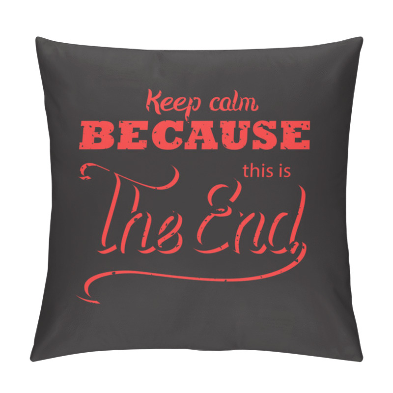 Personality  Hand Drawn Typography Poster Pillow Covers