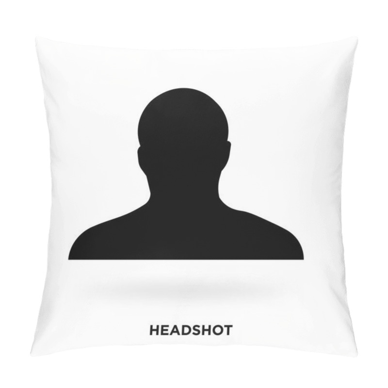 Personality  Headshot Silhouette Pillow Covers