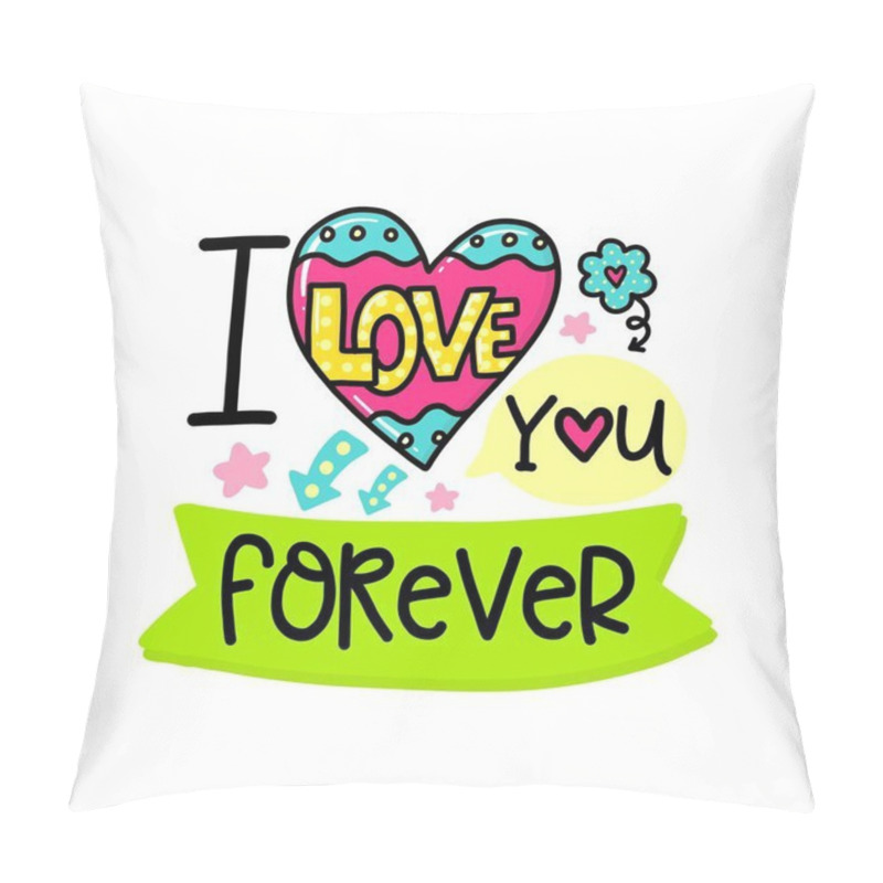 Personality  Vector Hand Drawn Lettering Poster Pillow Covers