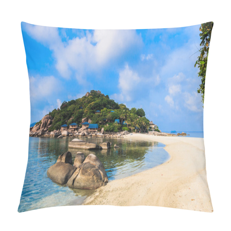 Personality  Landscape Beach Nang Yuan Island  Pillow Covers