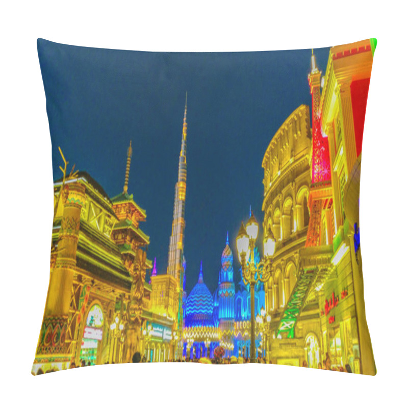 Personality  Dubai, United Arab Emirates - Junuary 24, 2020 : Global Village Pillow Covers