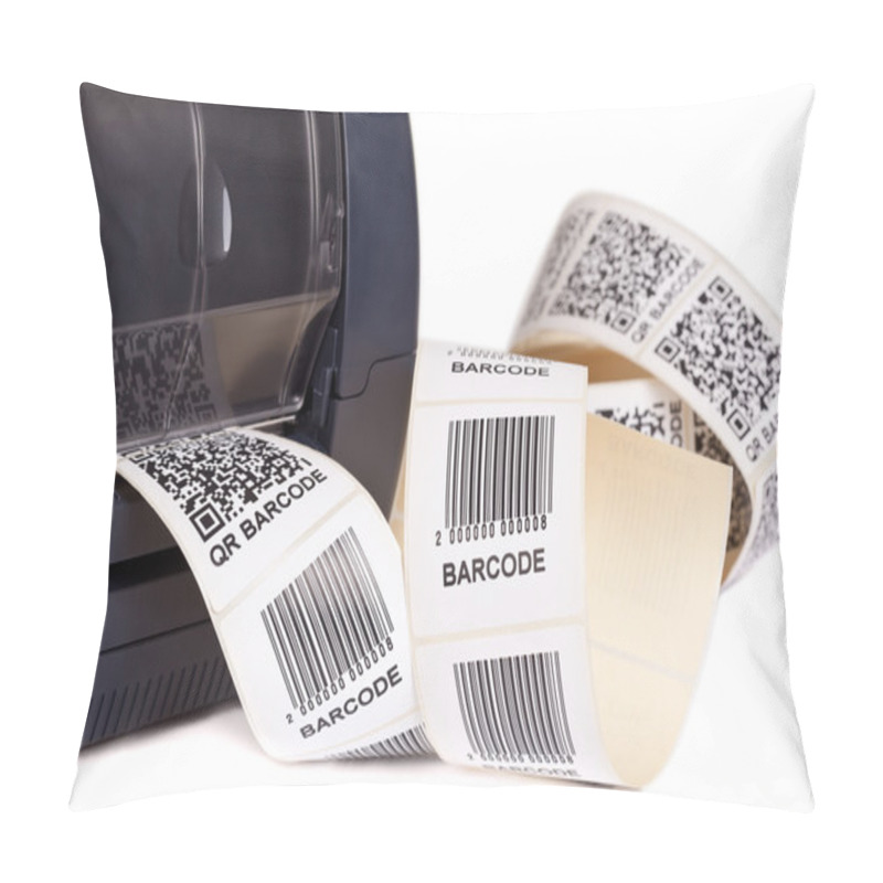 Personality  Barcode Label  Printer. Pillow Covers