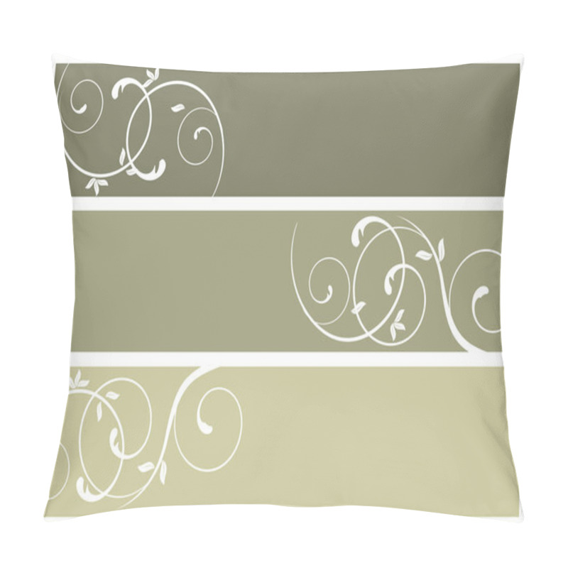 Personality  Floral Banners Pillow Covers