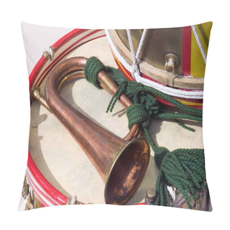 Personality  Regimental Drum Pillow Covers