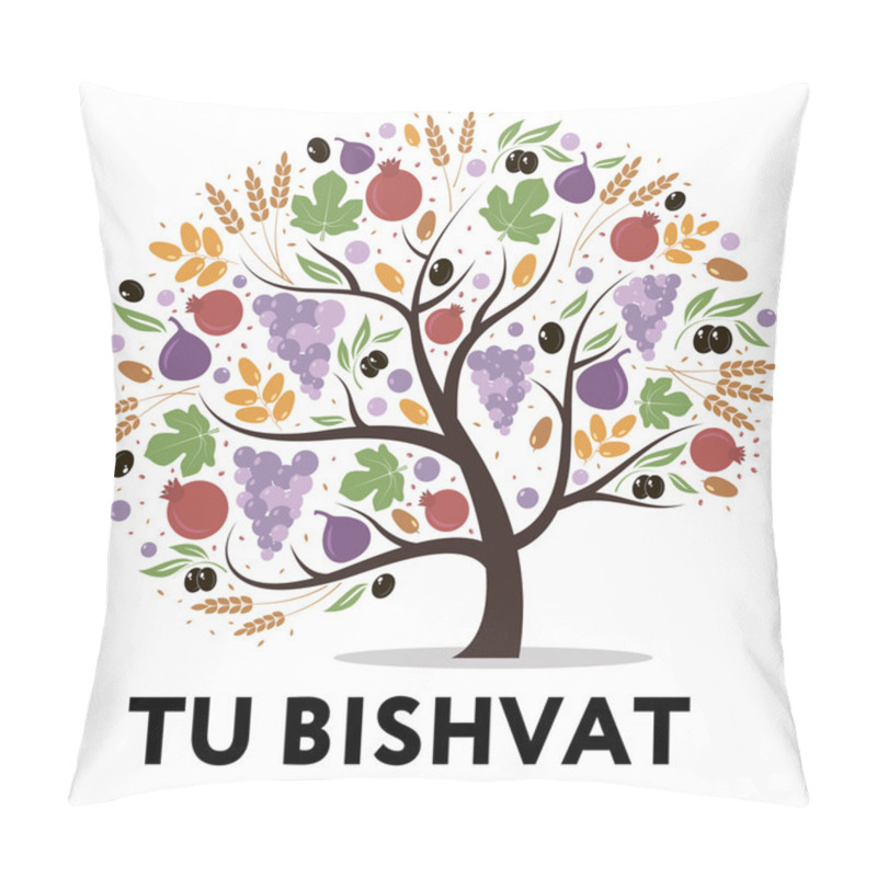 Personality  Blooming Tree, Tu Bi Shvat, New Year For Trees Pillow Covers