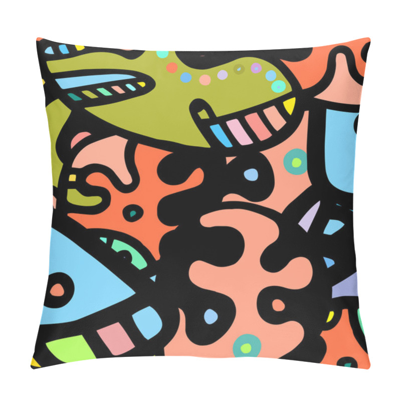 Personality  Street Art Print.  Pillow Covers