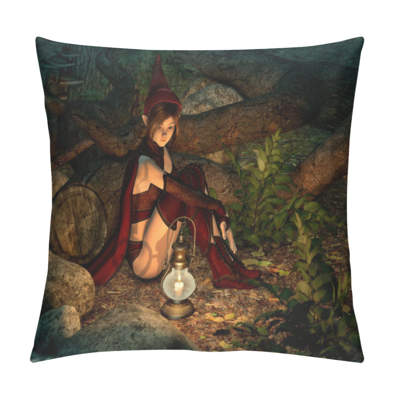 Personality  At Night In The Fairy Forest, 3d CG Pillow Covers