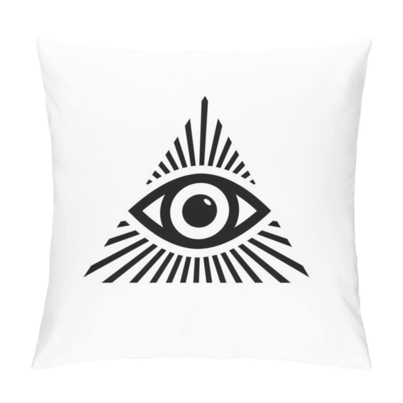 Personality  All Seeing Eye Symbol Pillow Covers