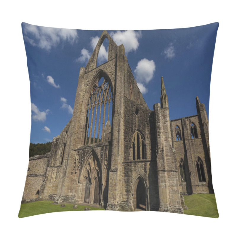 Personality  Tintern Abbey, Wye Valley, Monmouthshire, Gwent, South East Wale Pillow Covers