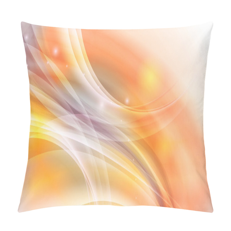 Personality  Vector Background With Abstract Objects And Lights Pillow Covers