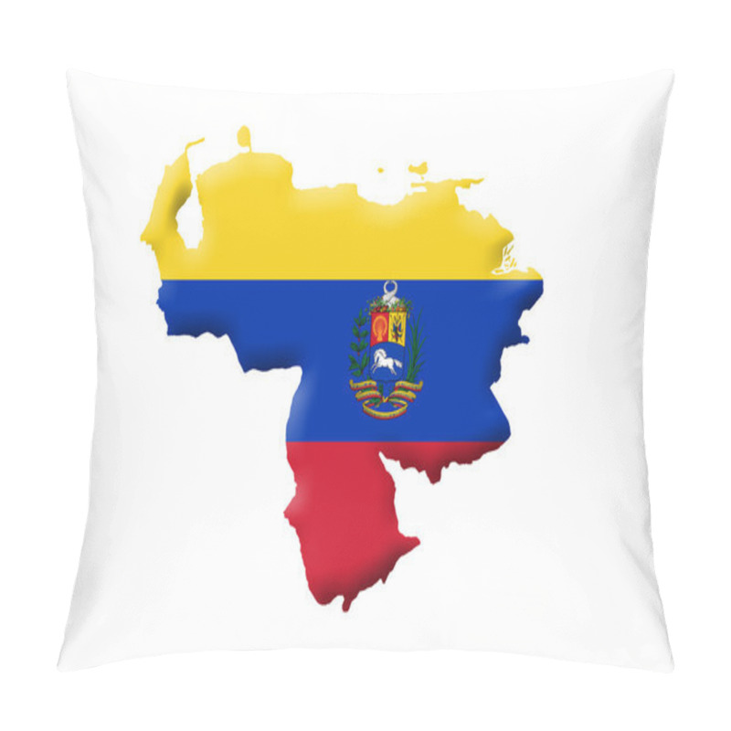 Personality  Bolivarian Republic Of Venezuela Map Pillow Covers