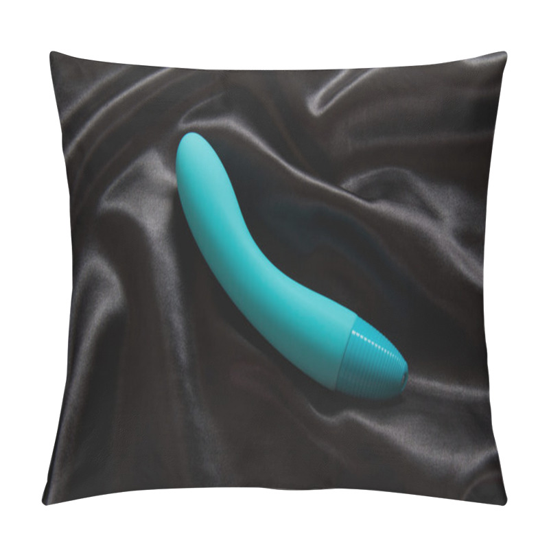 Personality  Sex Toy Vibrator On Black Pillow Covers