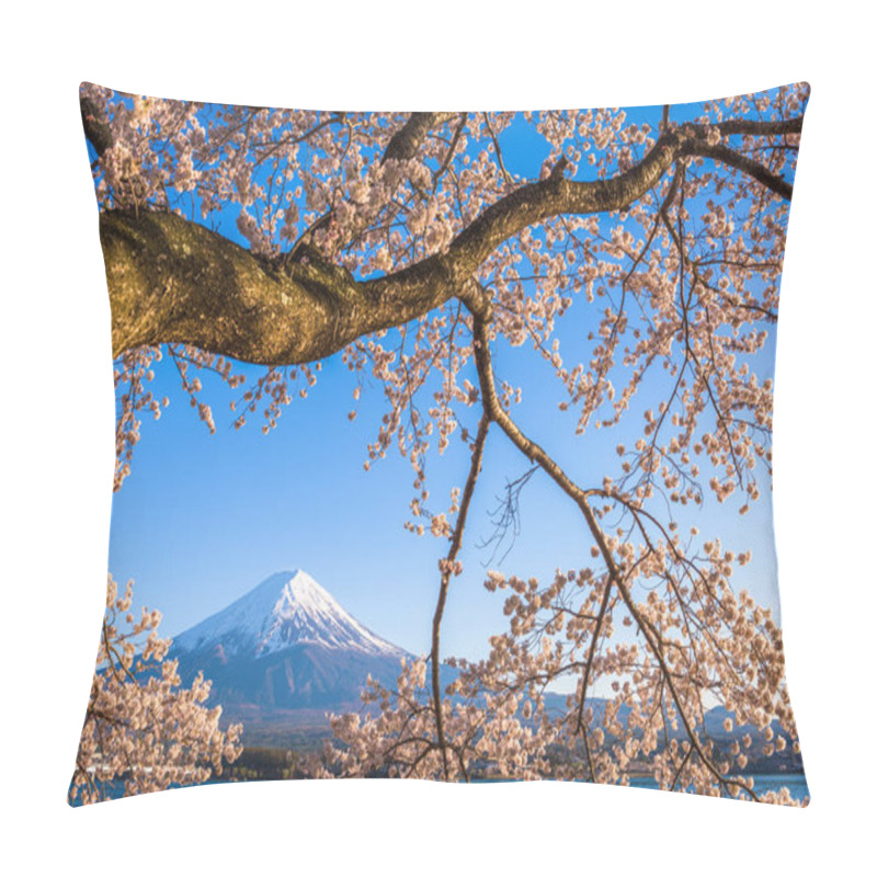 Personality  Mt. Fuji, Japan On Lake Kawaguchi  Pillow Covers