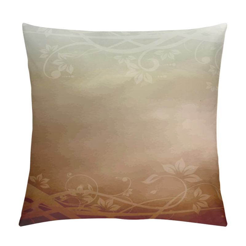 Personality  Abstract Floral Background  For You Design Pillow Covers