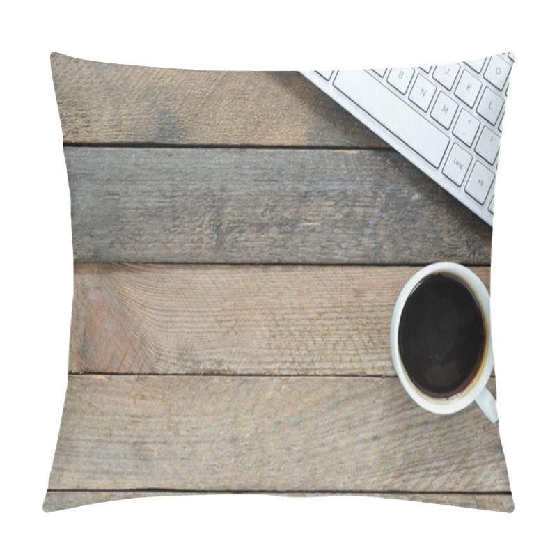 Personality  Keyboard And Cup Of Coffee   Pillow Covers