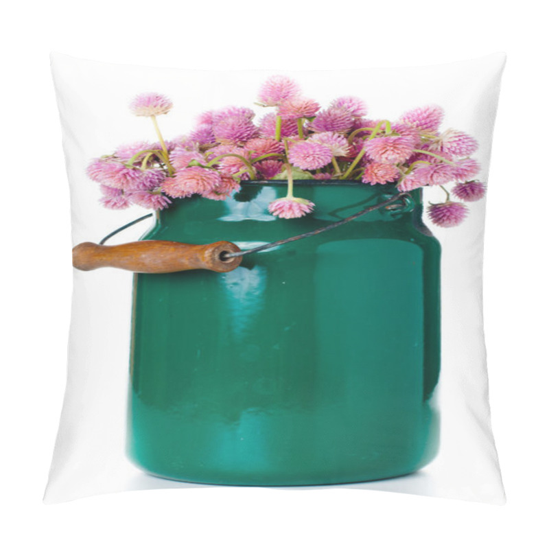 Personality  Milk Can And A Bouquet  Pillow Covers