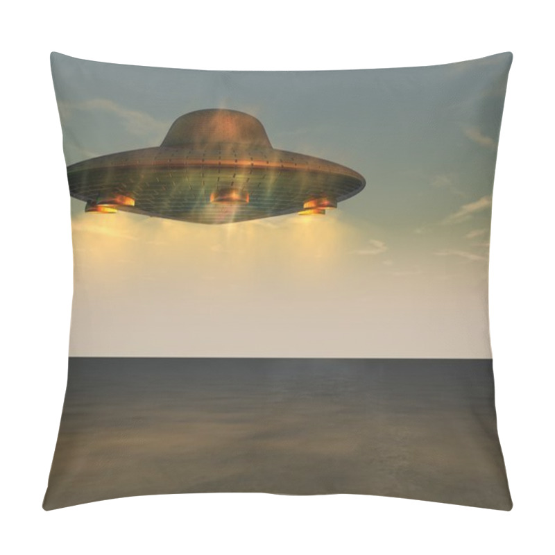 Personality  UFO - Unidentified Flying Object Pillow Covers