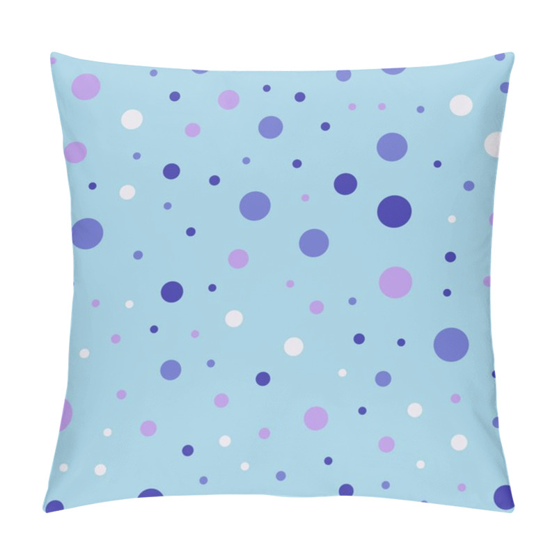 Personality  Colorful Polka Dots Seamless Pattern On Bright 27 Background Rare Classic Colorful Polka Dots Pillow Covers