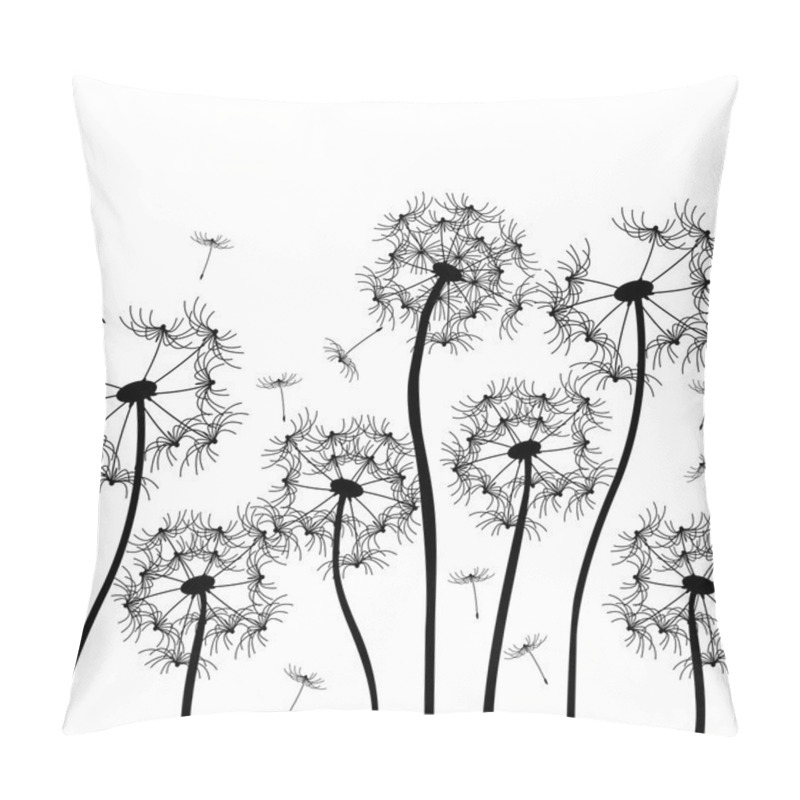 Personality  Vector Dandelion Pillow Covers