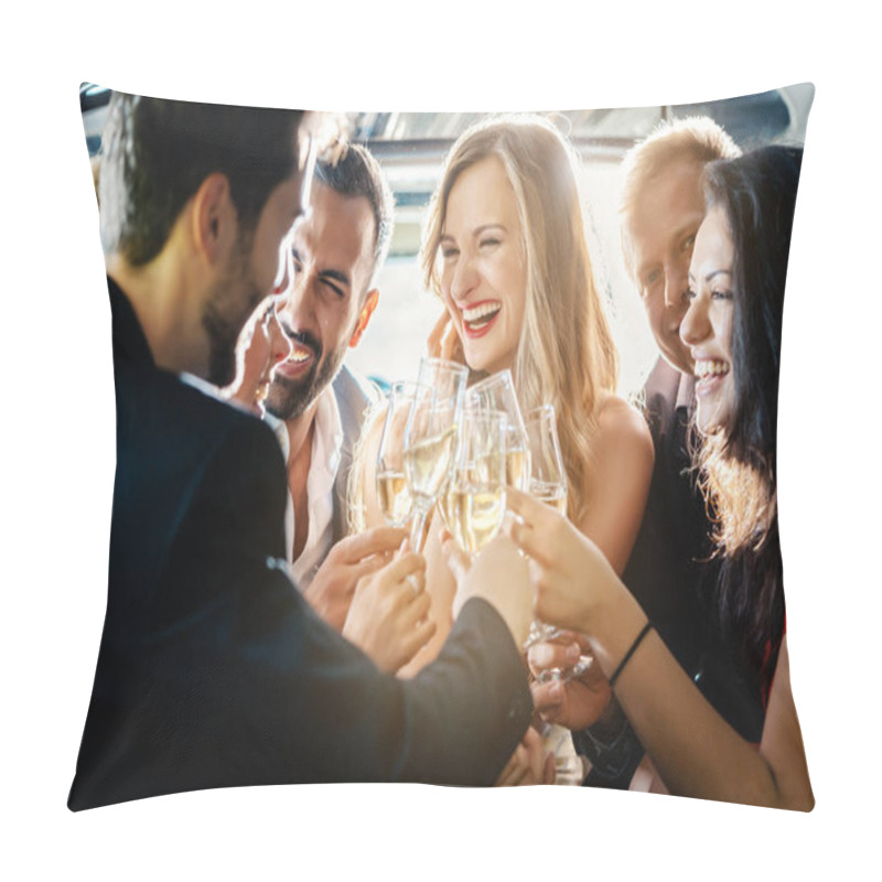 Personality  Birthday Party In A Limo Pillow Covers