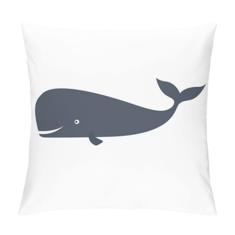 Personality  Happy Sperm Whale, Cachalot Pillow Covers