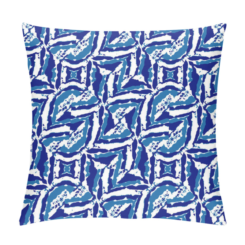 Personality  Grunge Abstract Intricate Seamless Pattern Pillow Covers