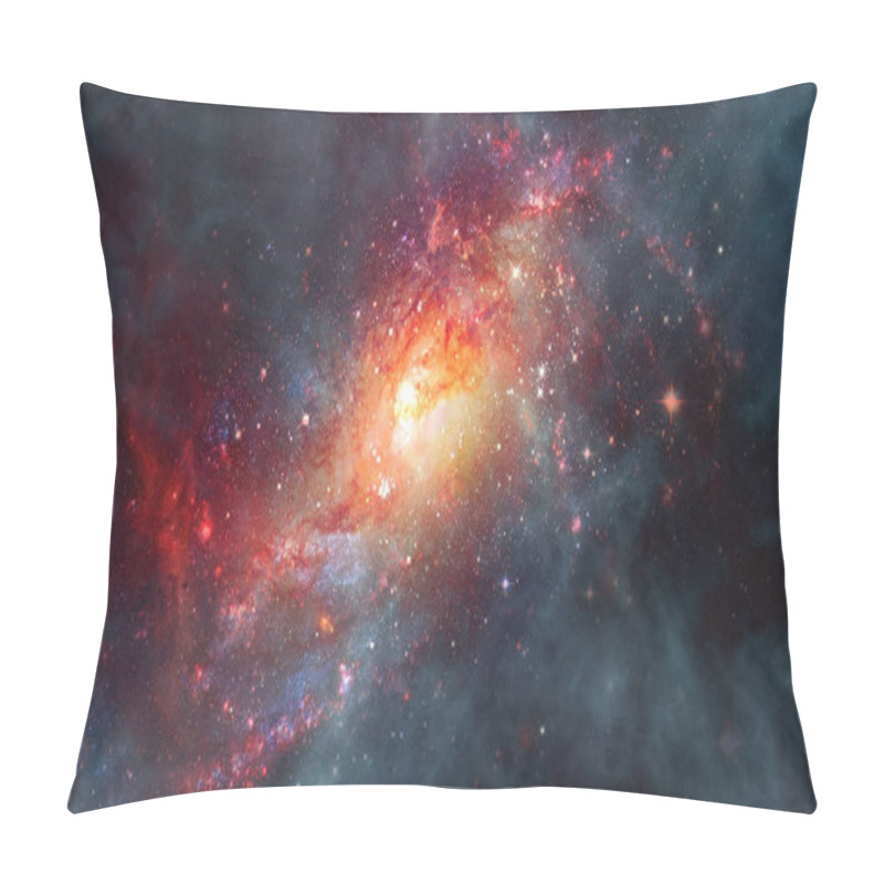 Personality  Spiral Galaxy Creative Background. Elements Of This Image Furnished By NASA. Pillow Covers