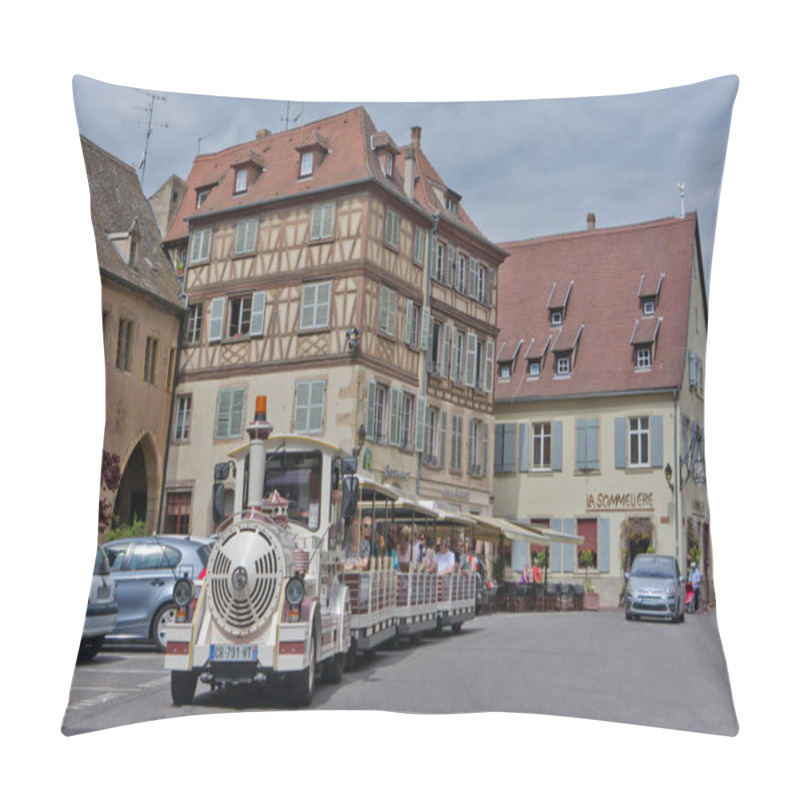 Personality  Colmar, Old City View By The Canal, France, Europe Pillow Covers